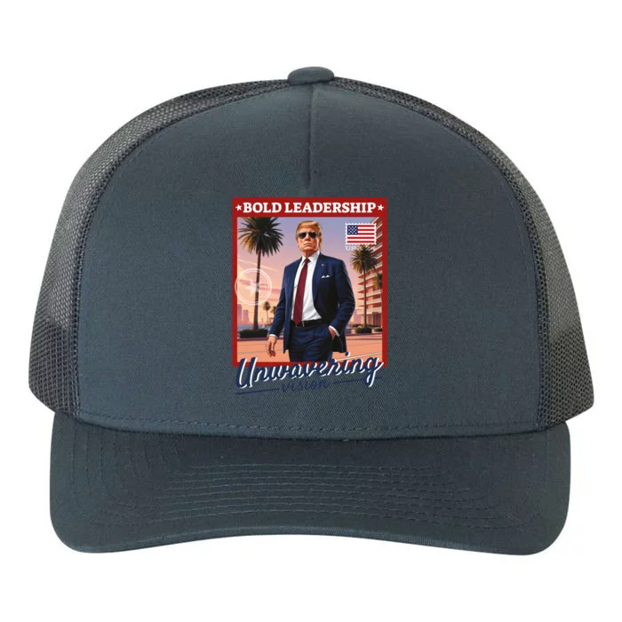 Leadership Trump Yupoong Adult 5-Panel Trucker Hat