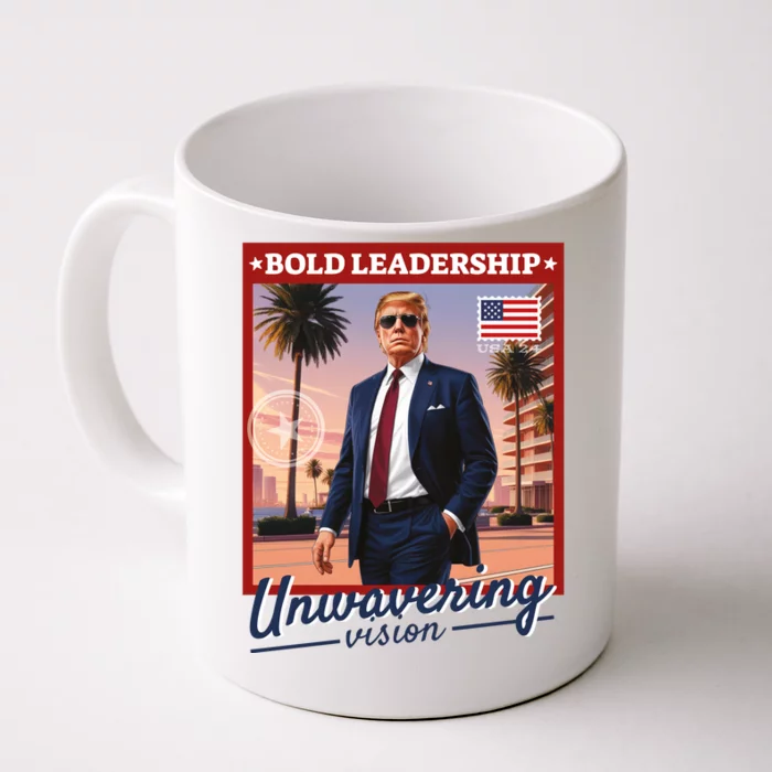 Leadership Trump Front & Back Coffee Mug