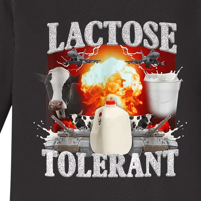 Lactose Tolerant Baby Long Sleeve Bodysuit