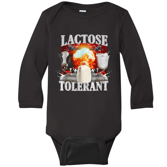 Lactose Tolerant Baby Long Sleeve Bodysuit