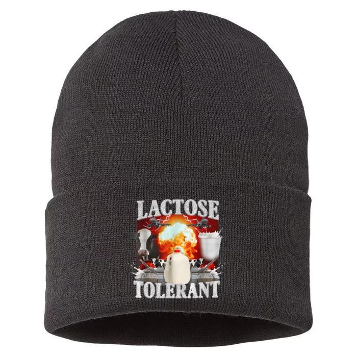 Lactose Tolerant Sustainable Knit Beanie