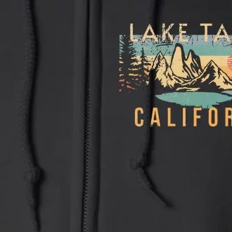 Lake Tahoe Full Zip Hoodie