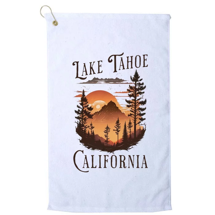 Lake Tahoe Platinum Collection Golf Towel