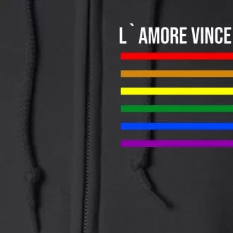 Lgbt T Full Zip Hoodie