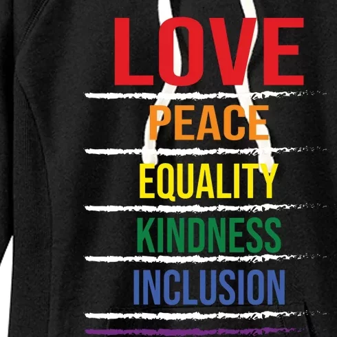 Lgbt T Women's Fleece Hoodie