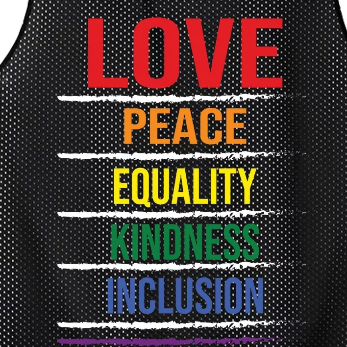 Lgbt T Mesh Reversible Basketball Jersey Tank