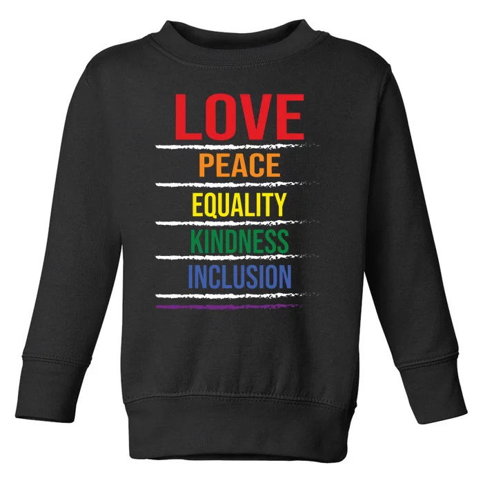 Lgbt T Toddler Sweatshirt