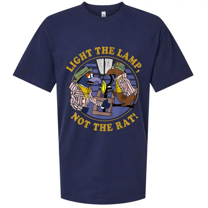 Light The Lamp Not The Rat Sueded Cloud Jersey T-Shirt