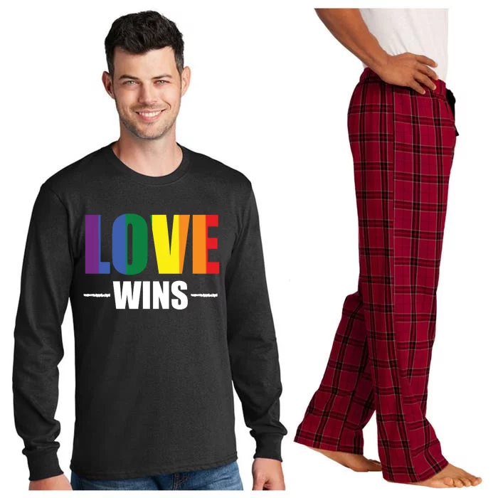 Love Wins Long Sleeve Pajama Set