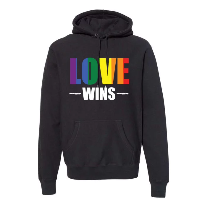 Love Wins Premium Hoodie