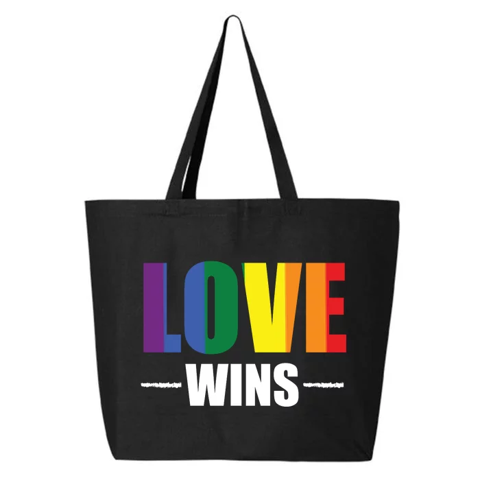 Love Wins 25L Jumbo Tote