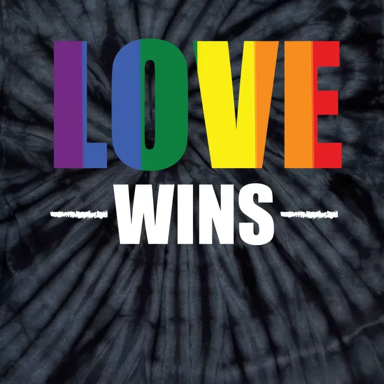 Love Wins Tie-Dye T-Shirt