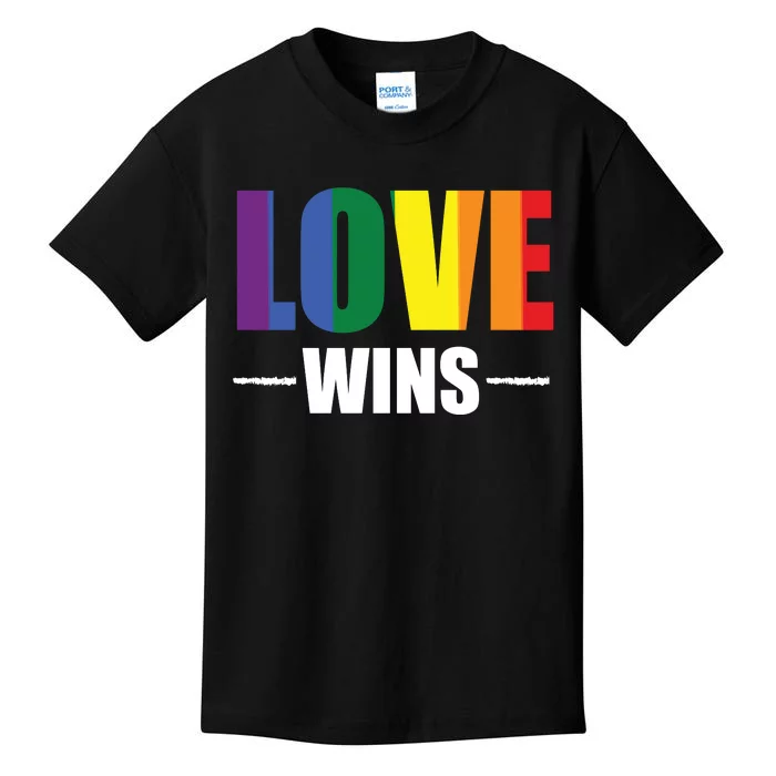 Love Wins Kids T-Shirt