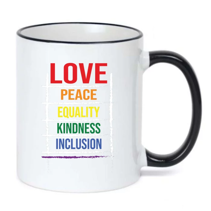 Lgbt T Black Color Changing Mug