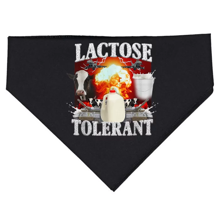 Lactose Tolerant USA-Made Doggie Bandana