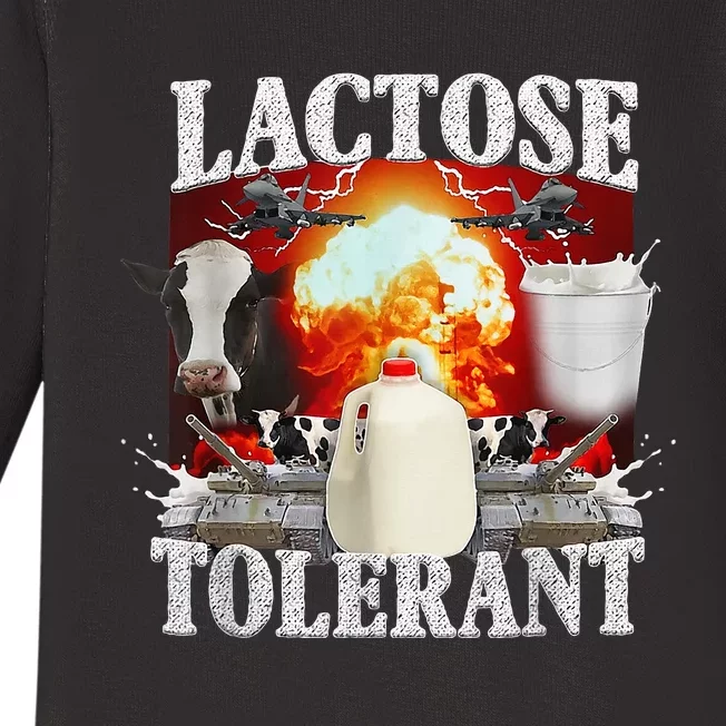 Lactose Tolerant Baby Long Sleeve Bodysuit