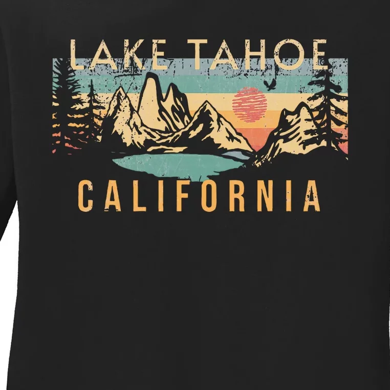 Lake Tahoe Ladies Long Sleeve Shirt