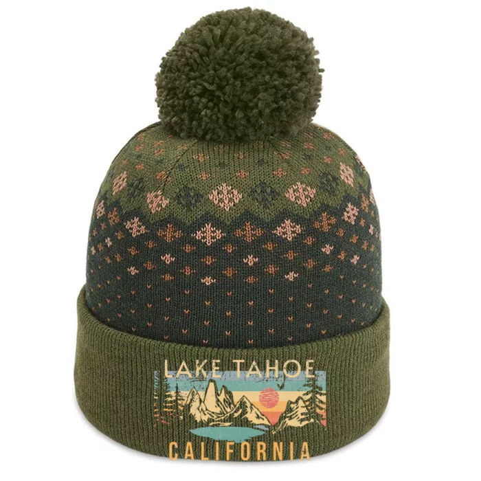 Lake Tahoe The Baniff Cuffed Pom Beanie