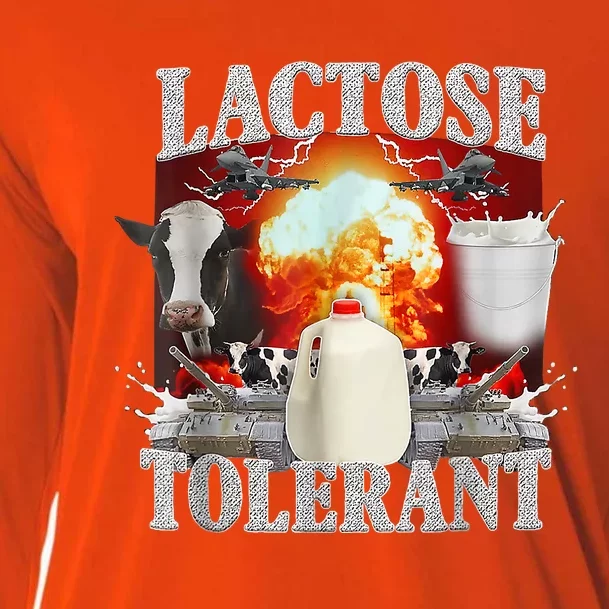 Lactose Tolerant Cooling Performance Long Sleeve Crew