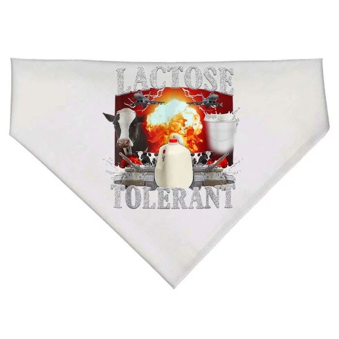 Lactose Tolerant USA-Made Doggie Bandana