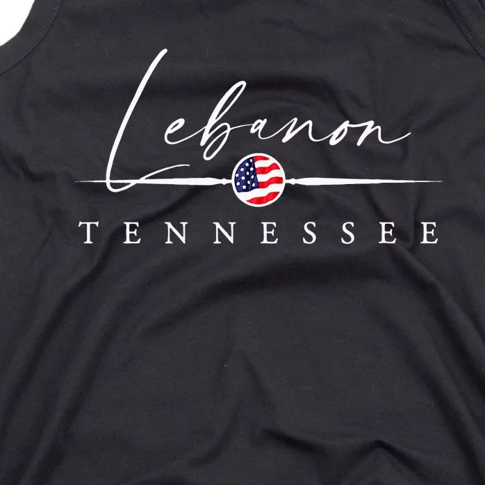 Lebanon Tennessee Tank Top