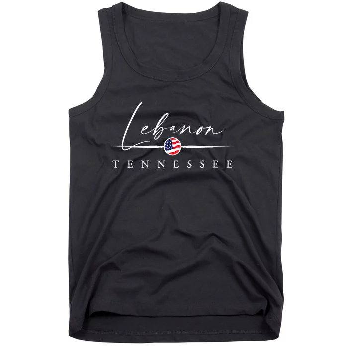 Lebanon Tennessee Tank Top