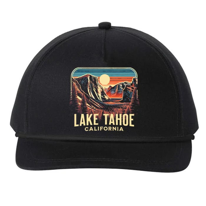 Lake Tahoe Snapback Five-Panel Rope Hat