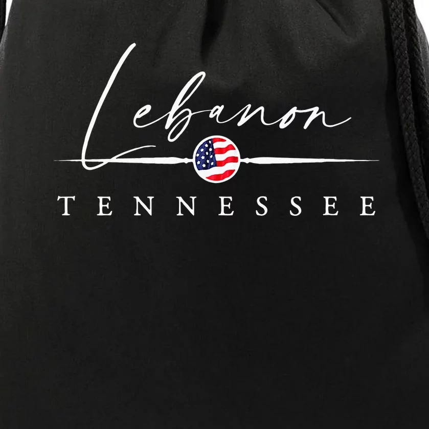 Lebanon Tennessee Drawstring Bag