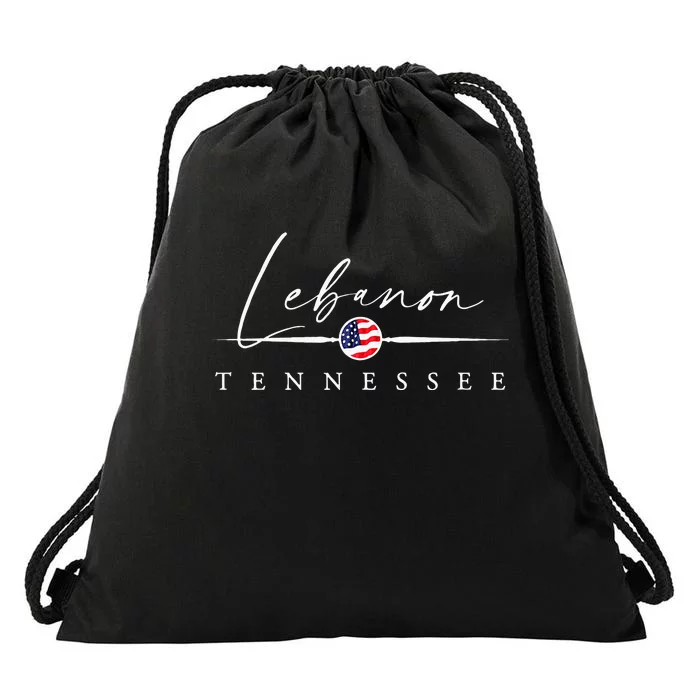 Lebanon Tennessee Drawstring Bag