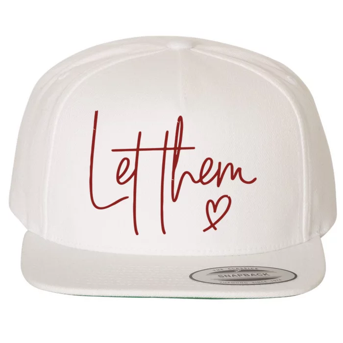 Let Them Wool Snapback Cap