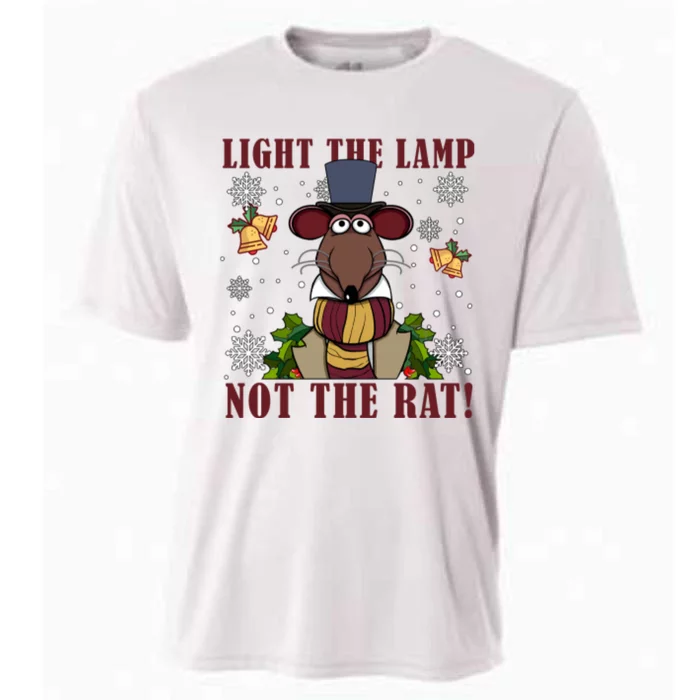 Light The Lamp Not The Rat The Muppet Christmas Cooling Performance Crew T-Shirt