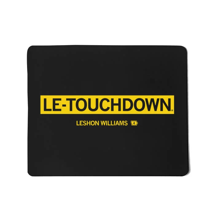 Le Touchdown Leshon Williams Mousepad