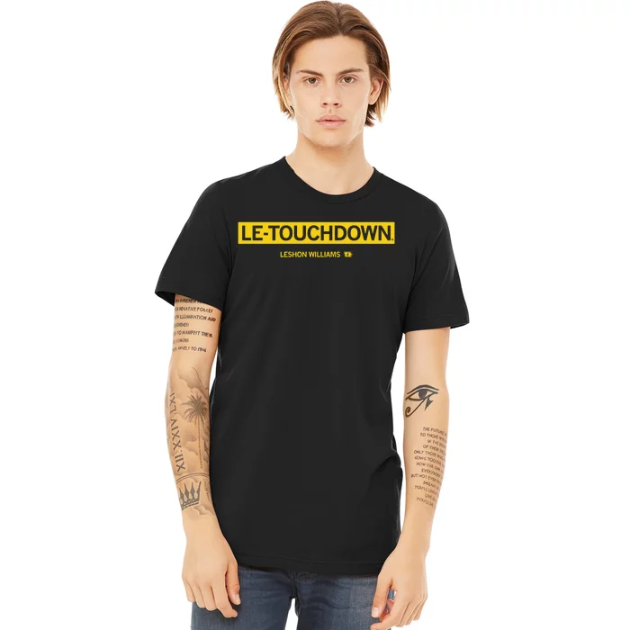 Le Touchdown Leshon Williams Premium T-Shirt