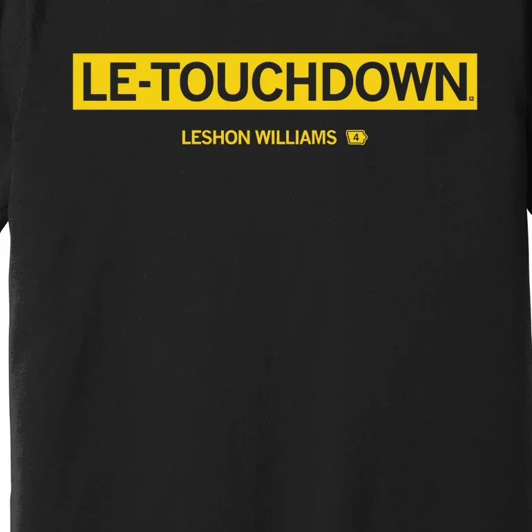 Le Touchdown Leshon Williams Premium T-Shirt