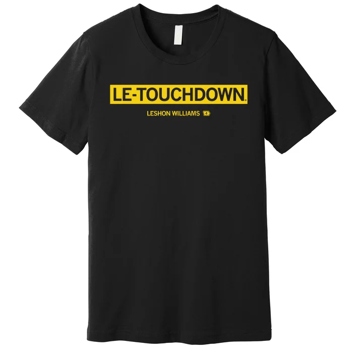 Le Touchdown Leshon Williams Premium T-Shirt