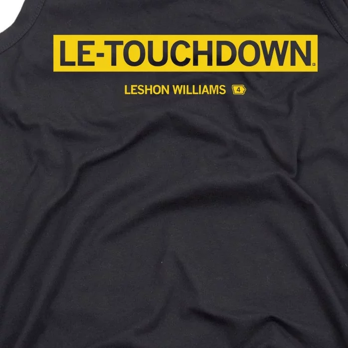 Le Touchdown Leshon Williams Tank Top