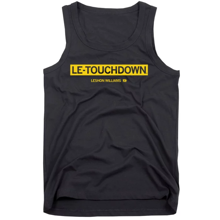 Le Touchdown Leshon Williams Tank Top