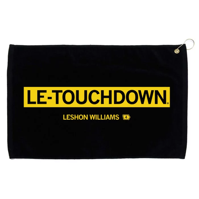 Le Touchdown Leshon Williams Grommeted Golf Towel