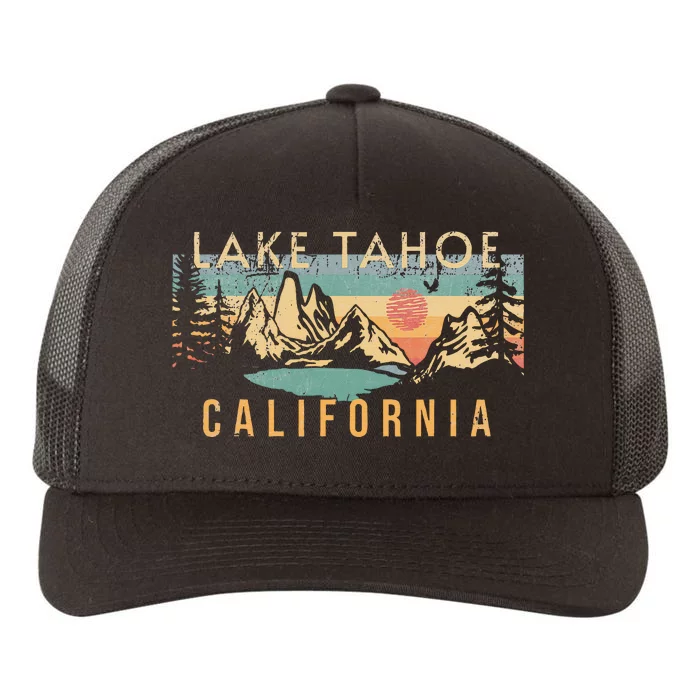 Lake Tahoe Yupoong Adult 5-Panel Trucker Hat