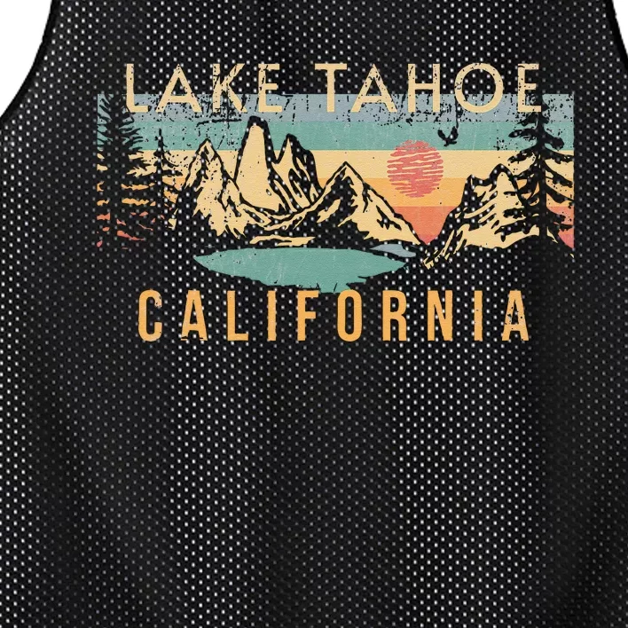 Lake Tahoe Mesh Reversible Basketball Jersey Tank