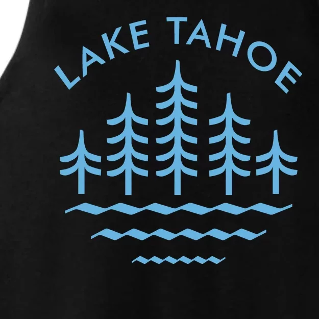 Lake Tahoe Ladies Tri-Blend Wicking Tank