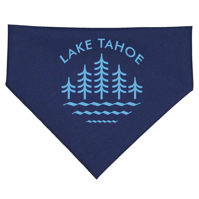 Lake Tahoe USA-Made Doggie Bandana