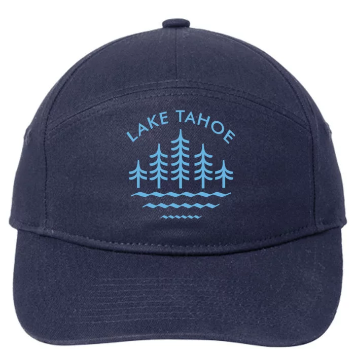 Lake Tahoe 7-Panel Snapback Hat