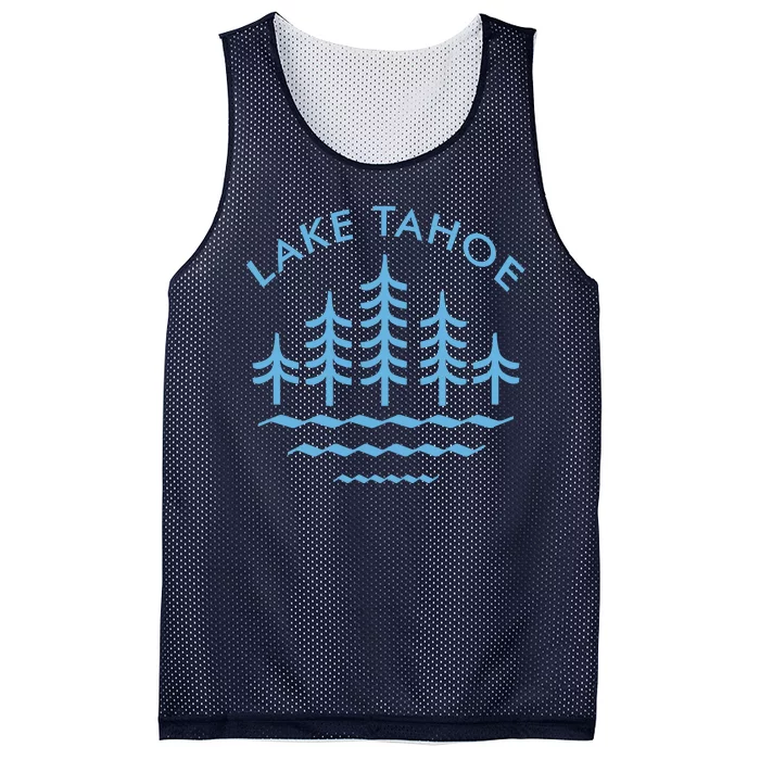 Lake Tahoe Mesh Reversible Basketball Jersey Tank