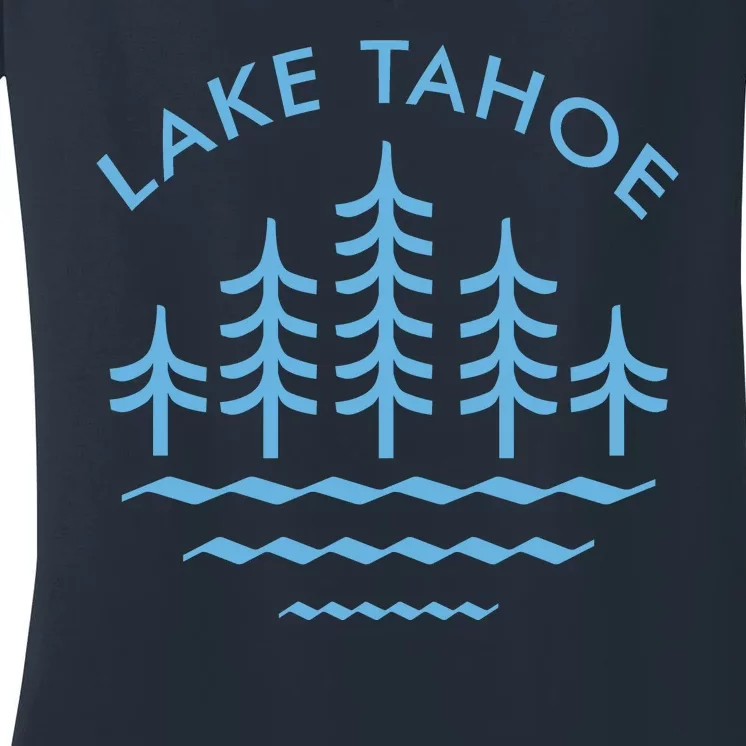 Lake Tahoe Women's V-Neck T-Shirt