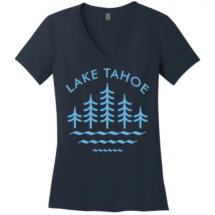 Lake Tahoe Women's V-Neck T-Shirt