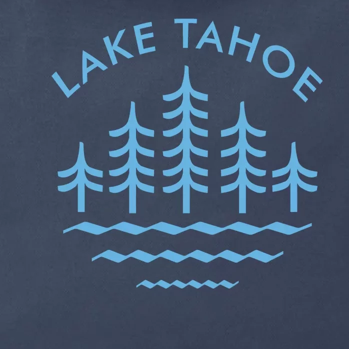 Lake Tahoe Zip Tote Bag