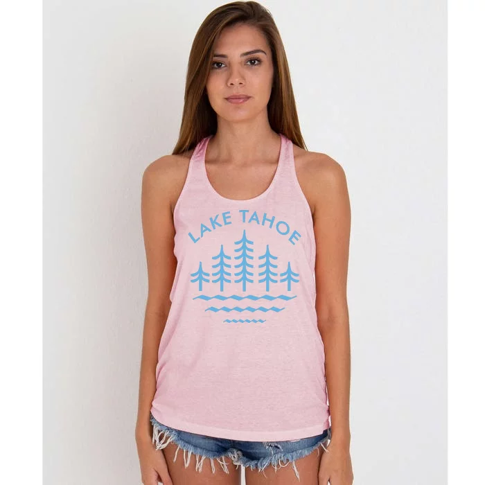 Lake Tahoe Women's Knotted Racerback Tank