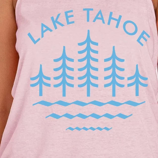 Lake Tahoe Women's Knotted Racerback Tank