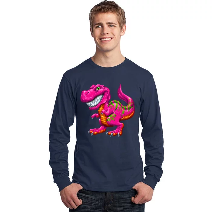 Little TRex Tall Long Sleeve T-Shirt